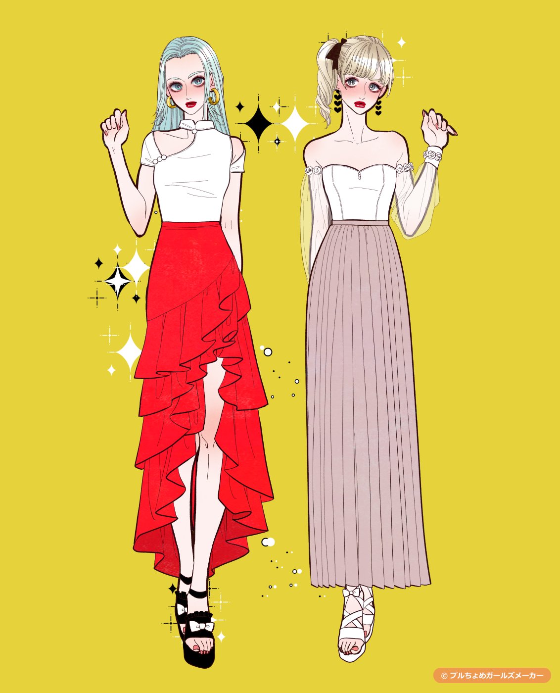 ガールズメーカーで作られた女の子5