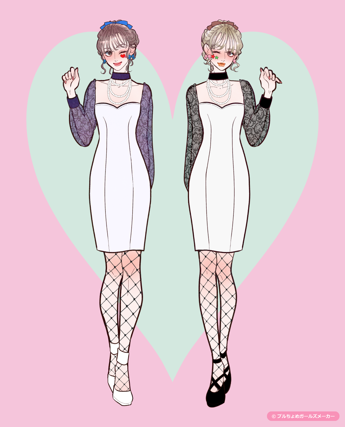 ガールズメーカーで作られた女の子4