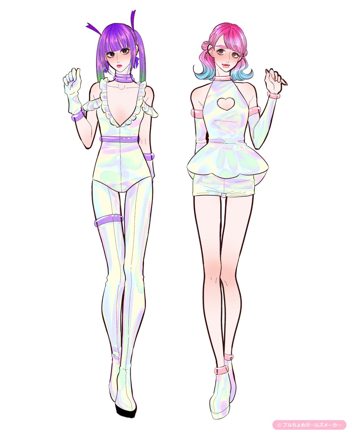 ガールズメーカーで作られた女の子6