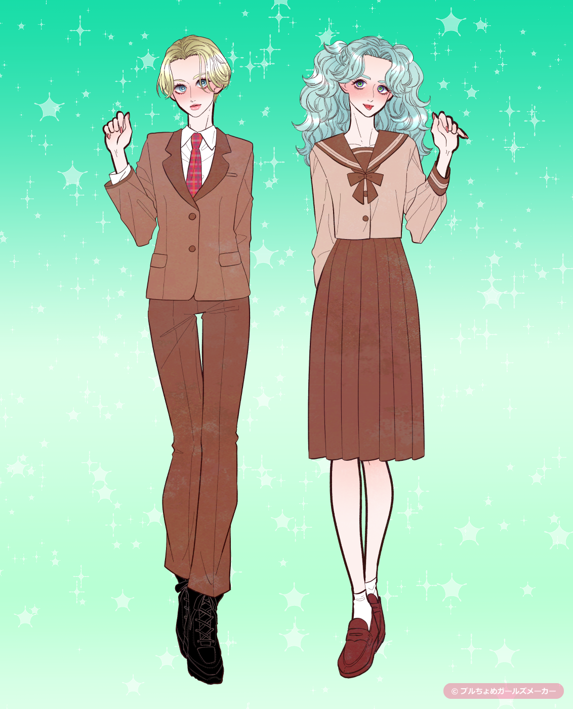 ガールズメーカーで作られた女の子4