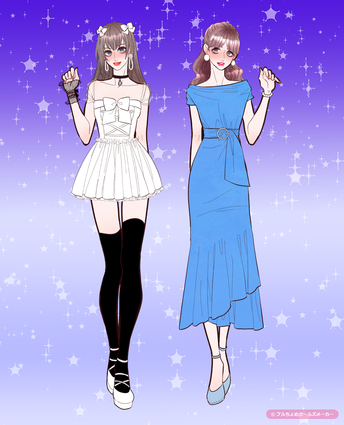 ガールズメーカーで作られた女の子3