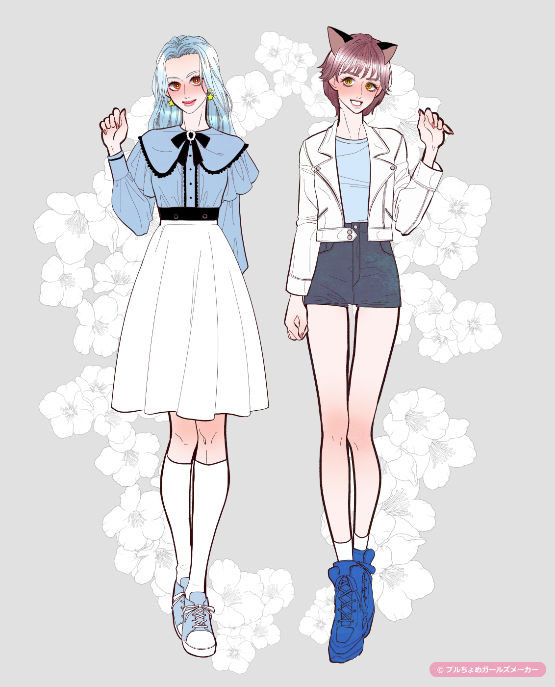 ガールズメーカーで作られた女の子3