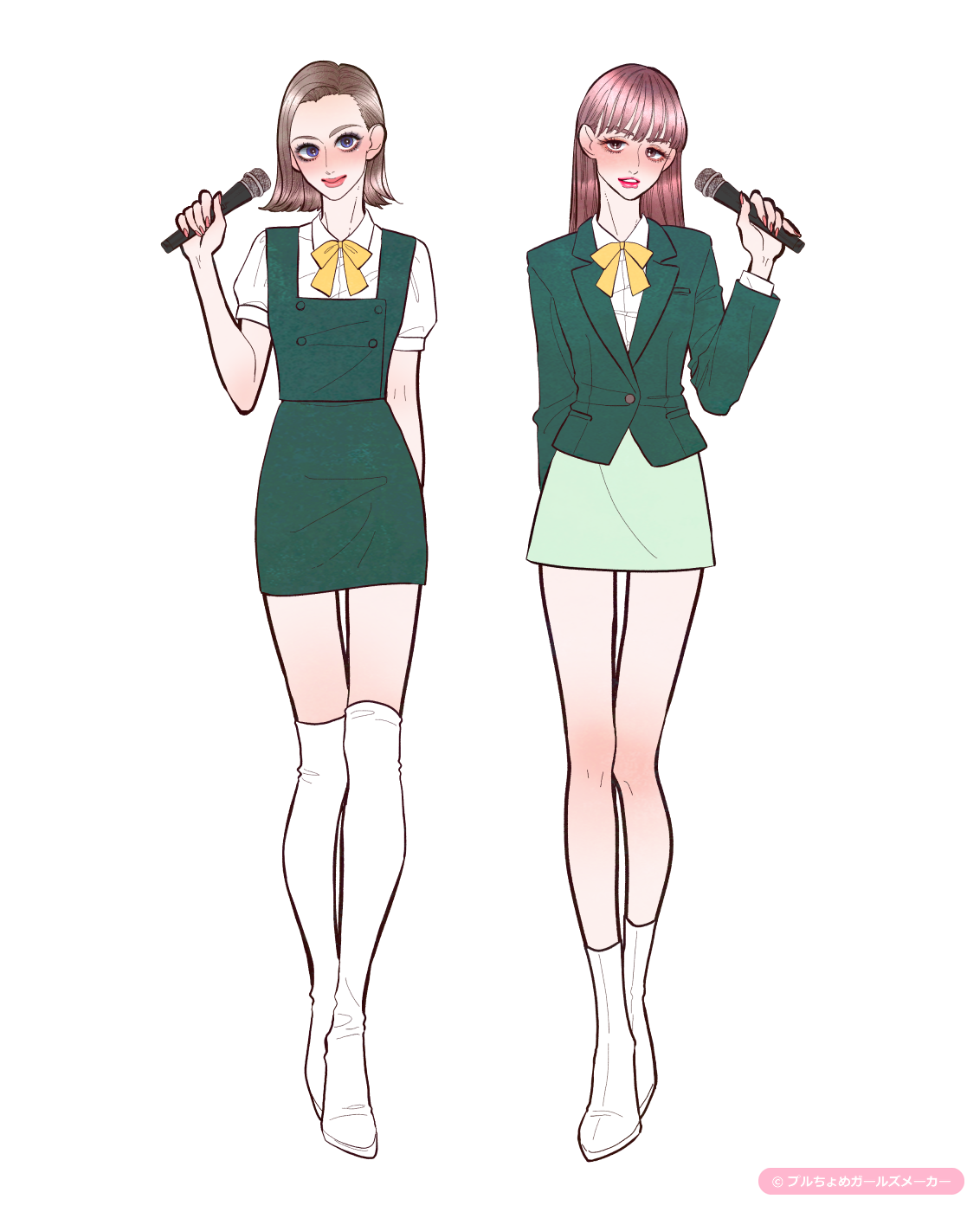 ガールズメーカーで作られた女の子8