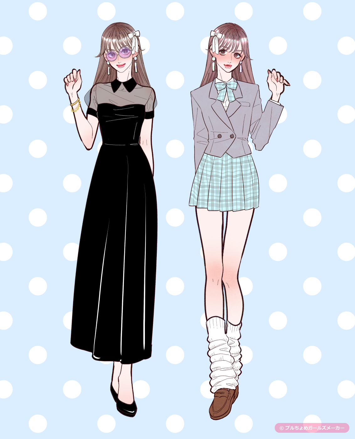 ガールズメーカーで作られた女の子5