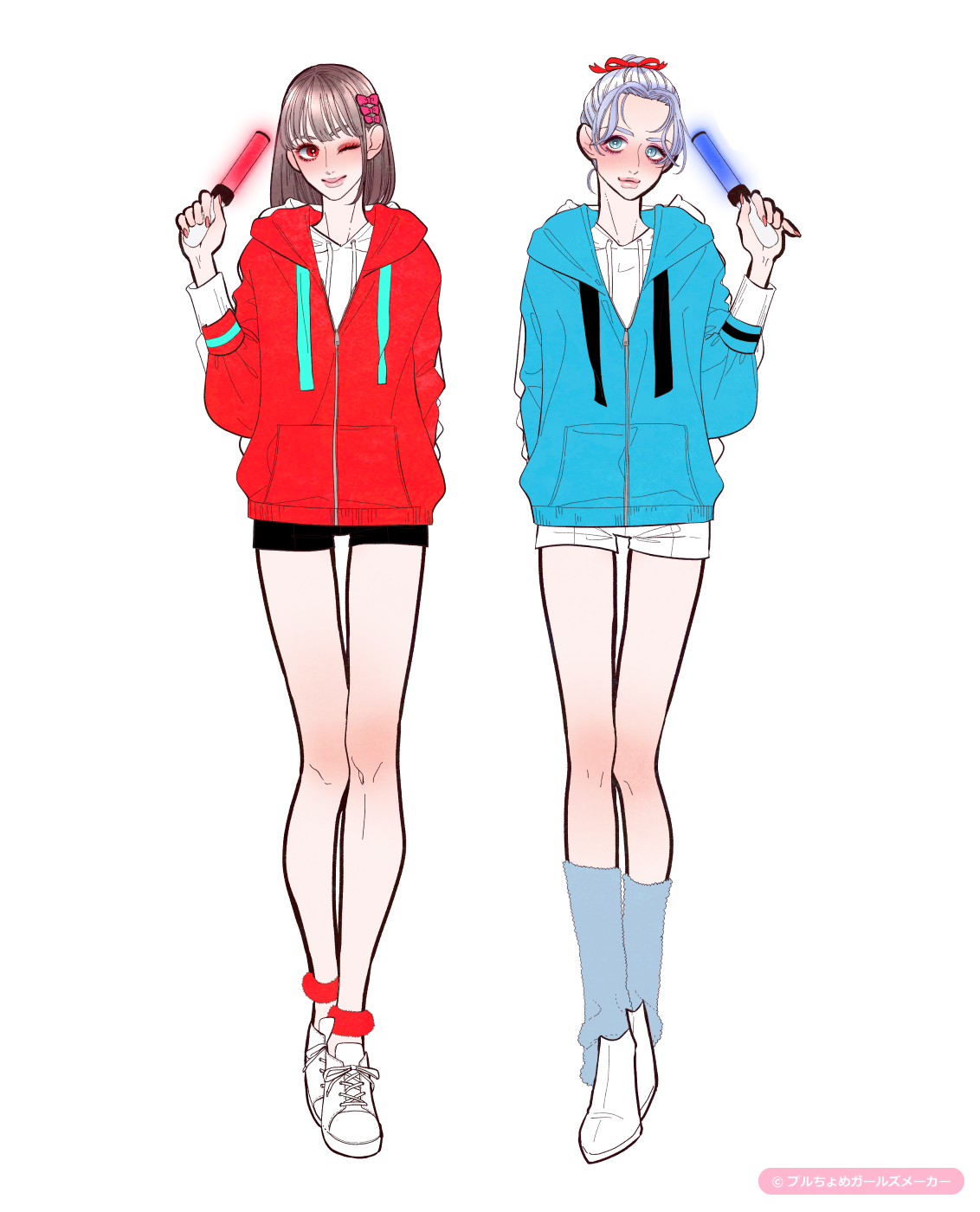 ガールズメーカーで作られた女の子2