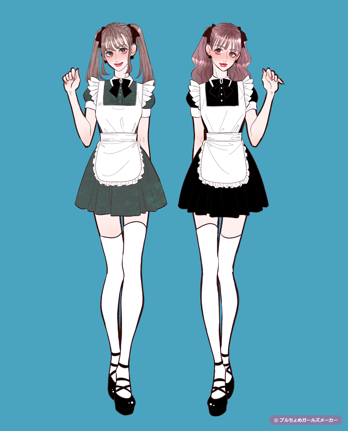 ガールズメーカーで作られた女の子1