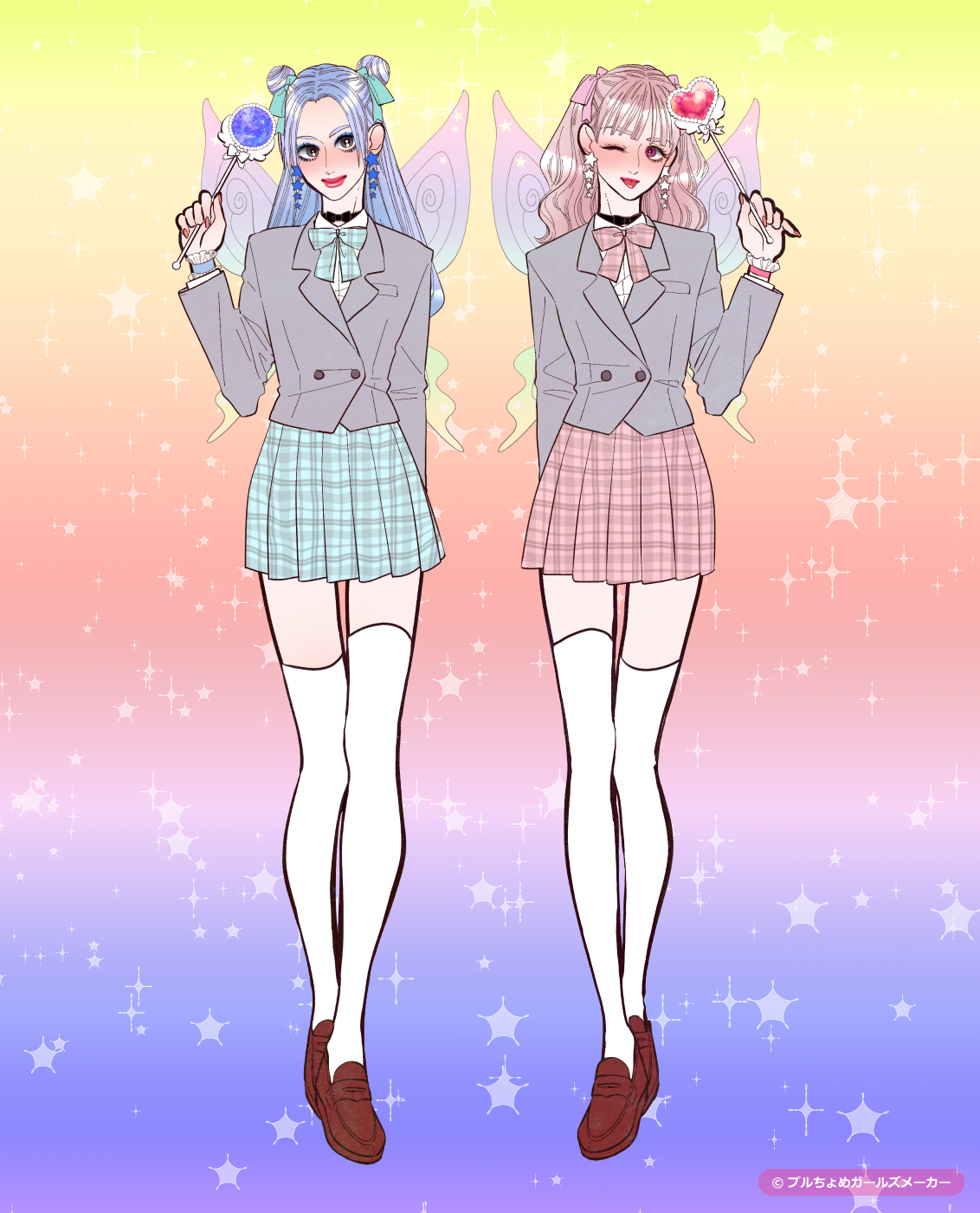 ガールズメーカーで作られた女の子1