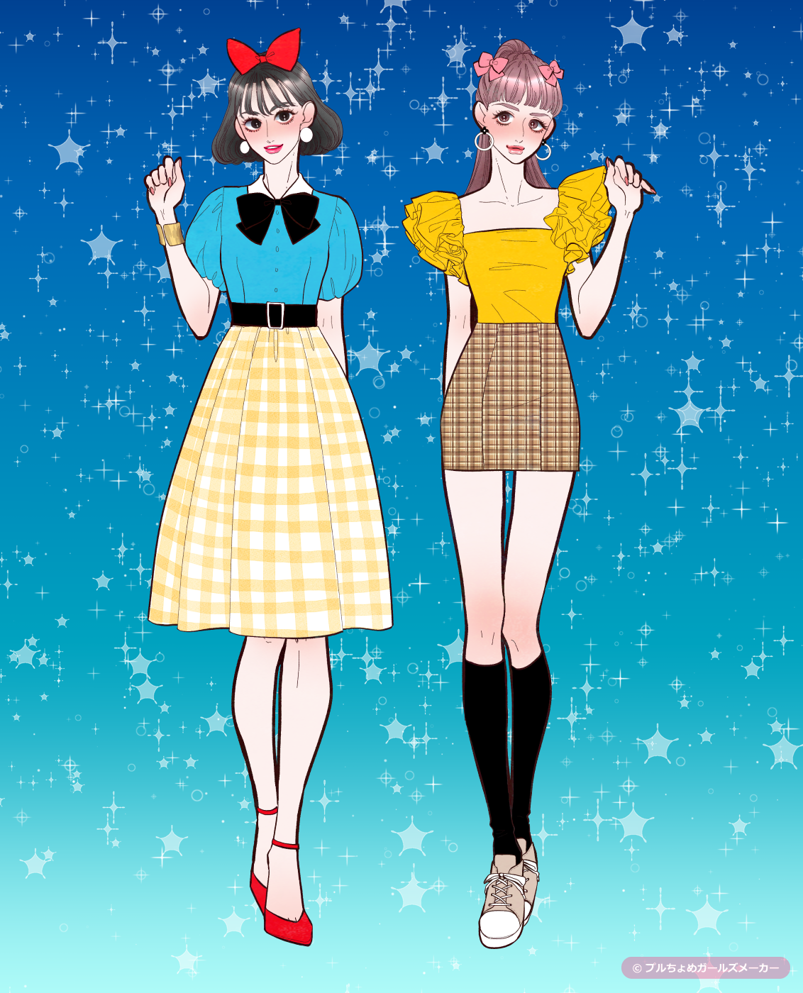 ガールズメーカーで作られた女の子2