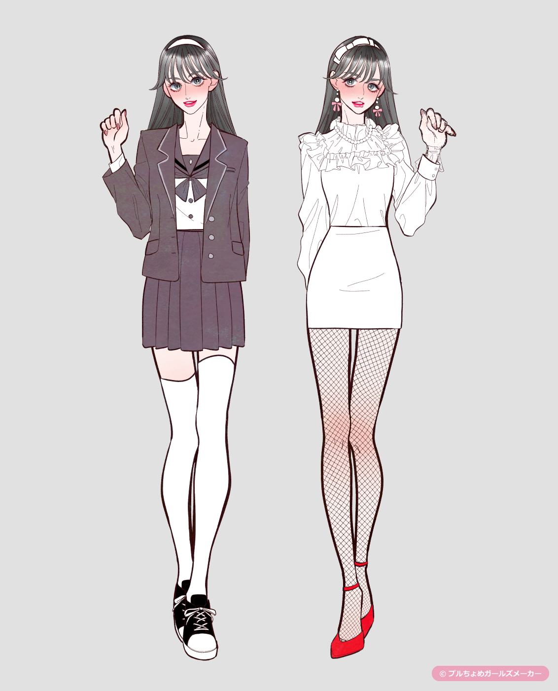 ガールズメーカーで作られた女の子6