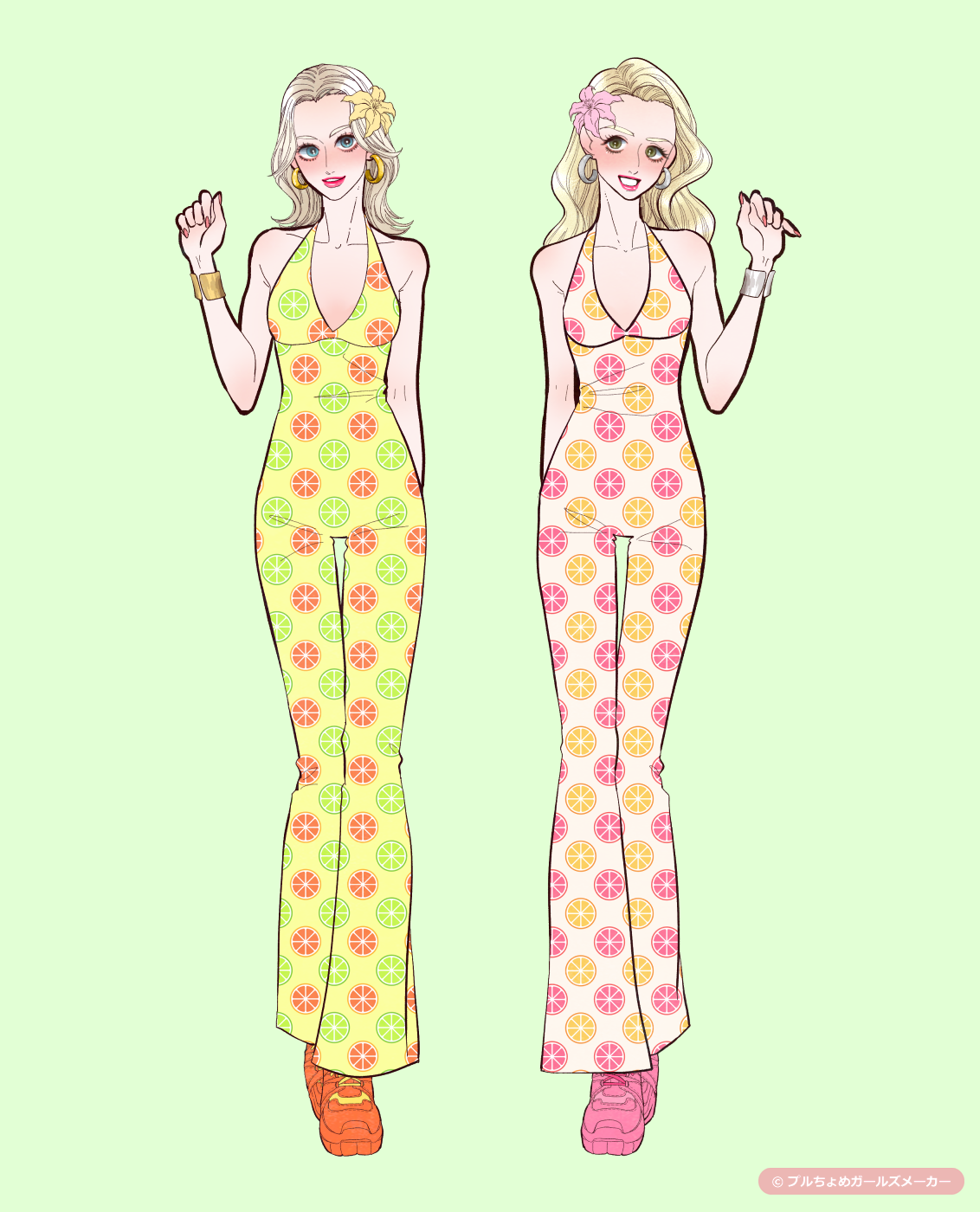 ガールズメーカーで作られた女の子3