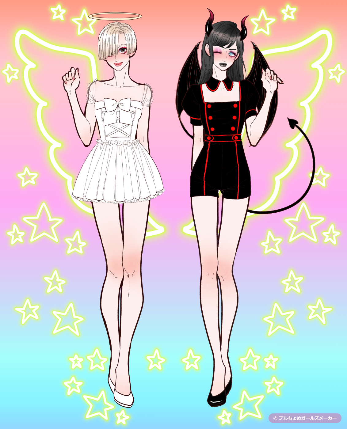 ガールズメーカーで作られた女の子3