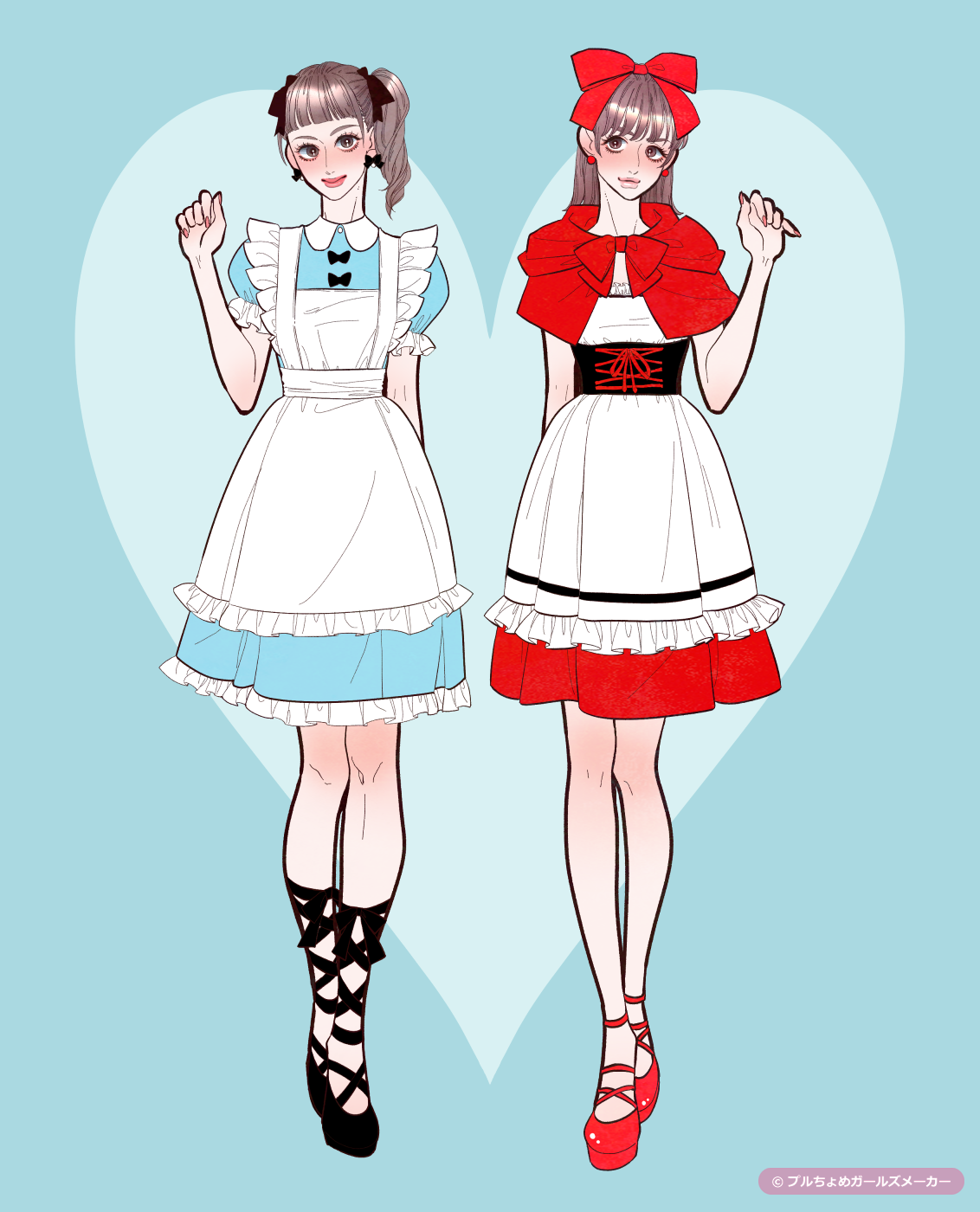 ガールズメーカーで作られた女の子2