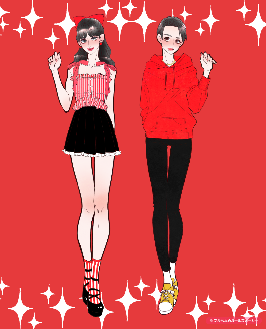 ガールズメーカーで作られた女の子18