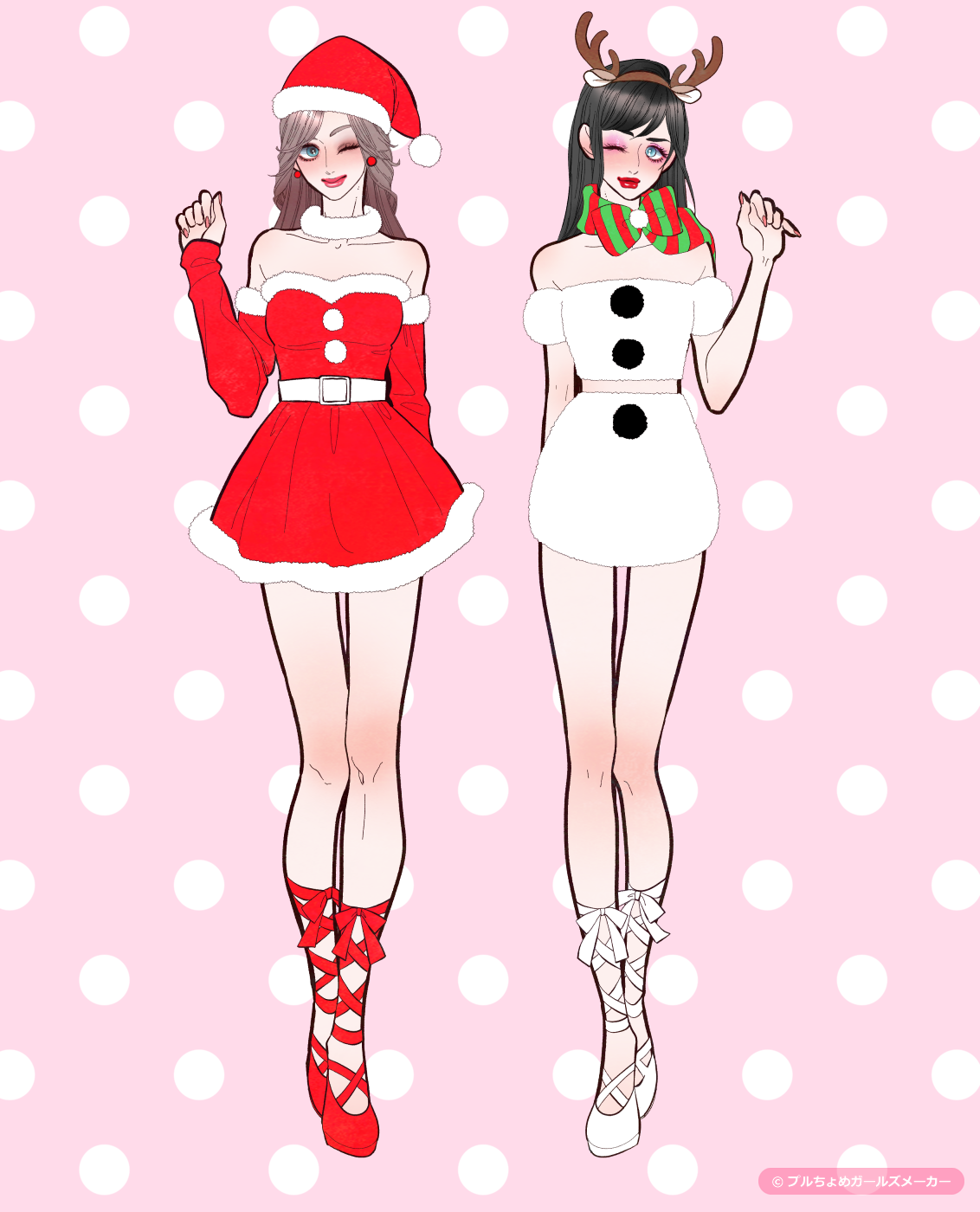 ガールズメーカーで作られた女の子1