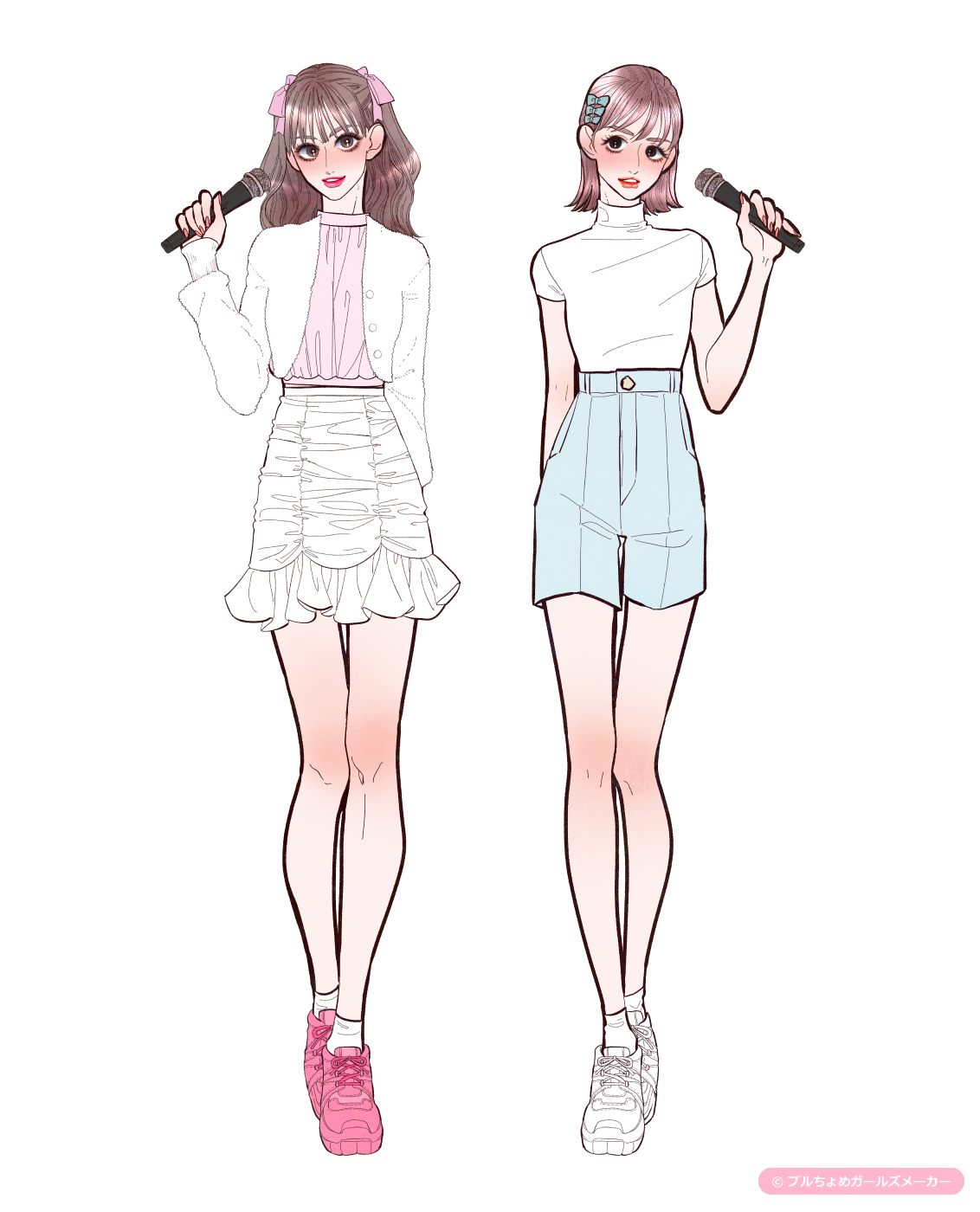 ガールズメーカーで作られた女の子4