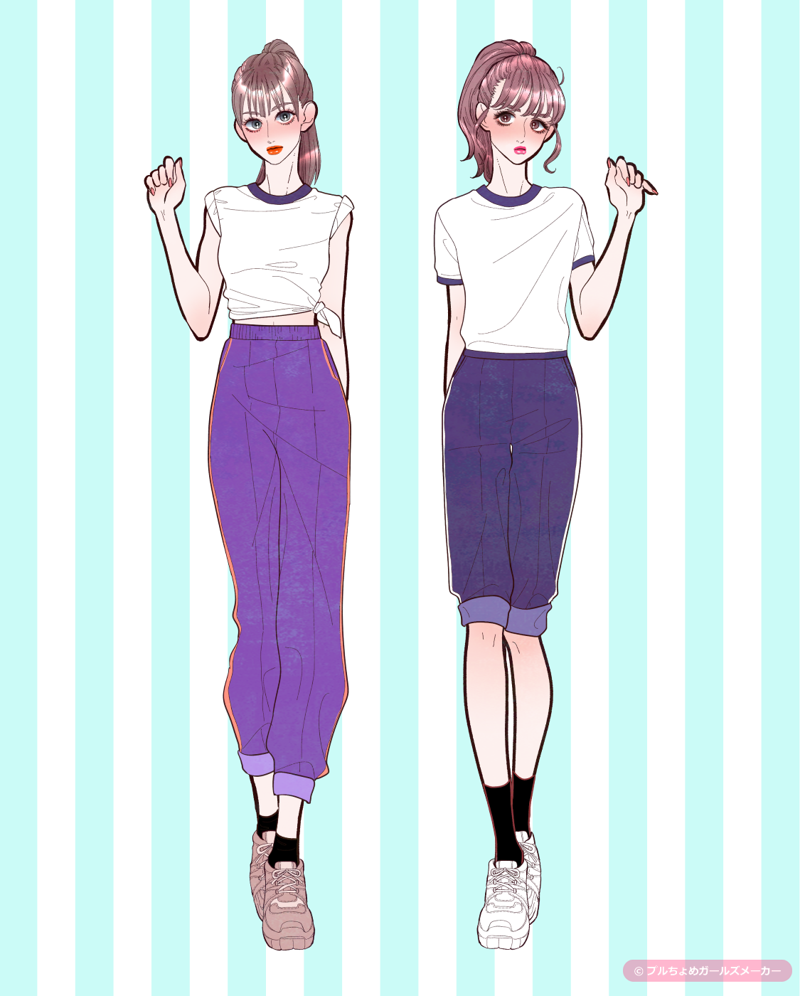 ガールズメーカーで作られた女の子23