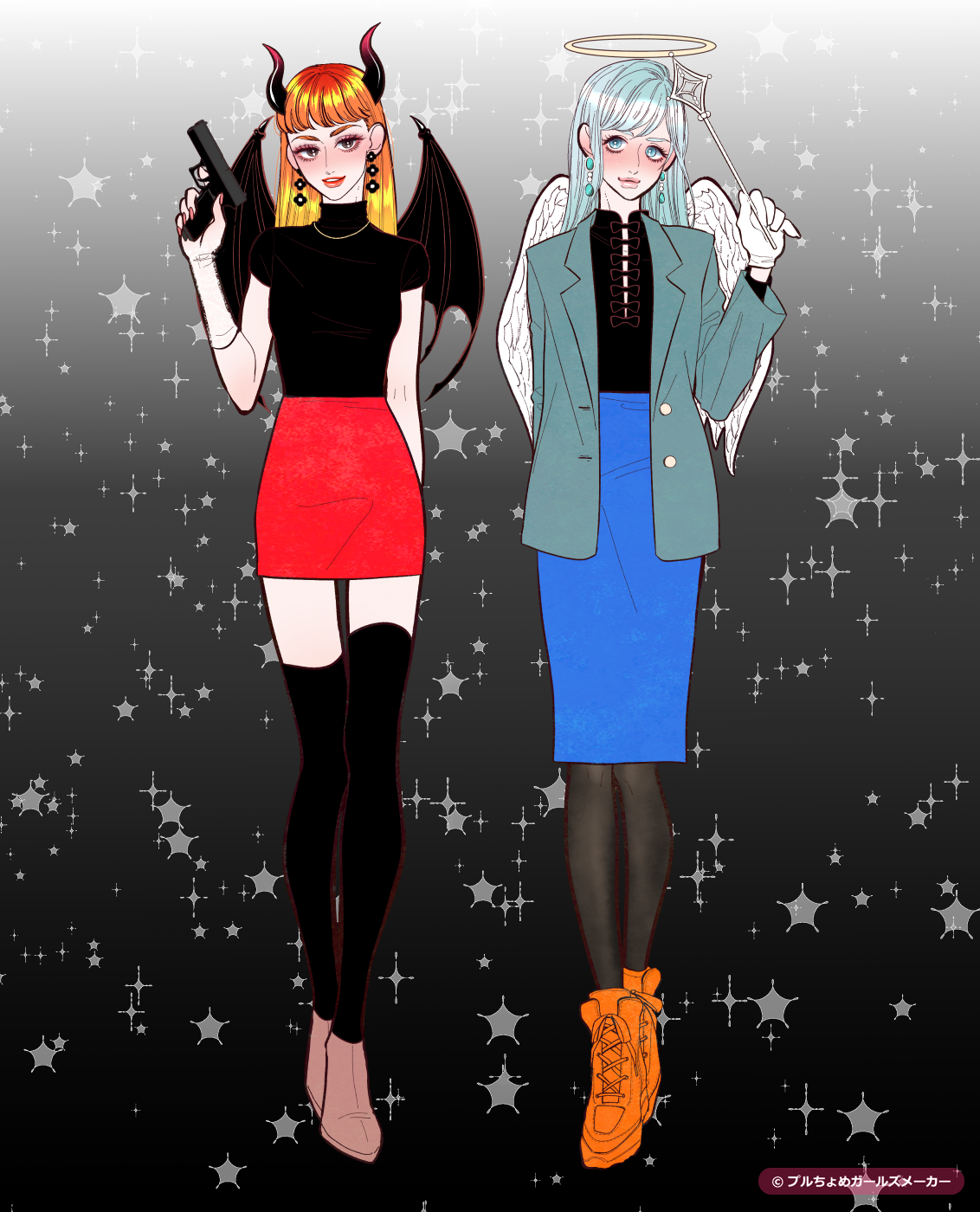 ガールズメーカーで作られた女の子5