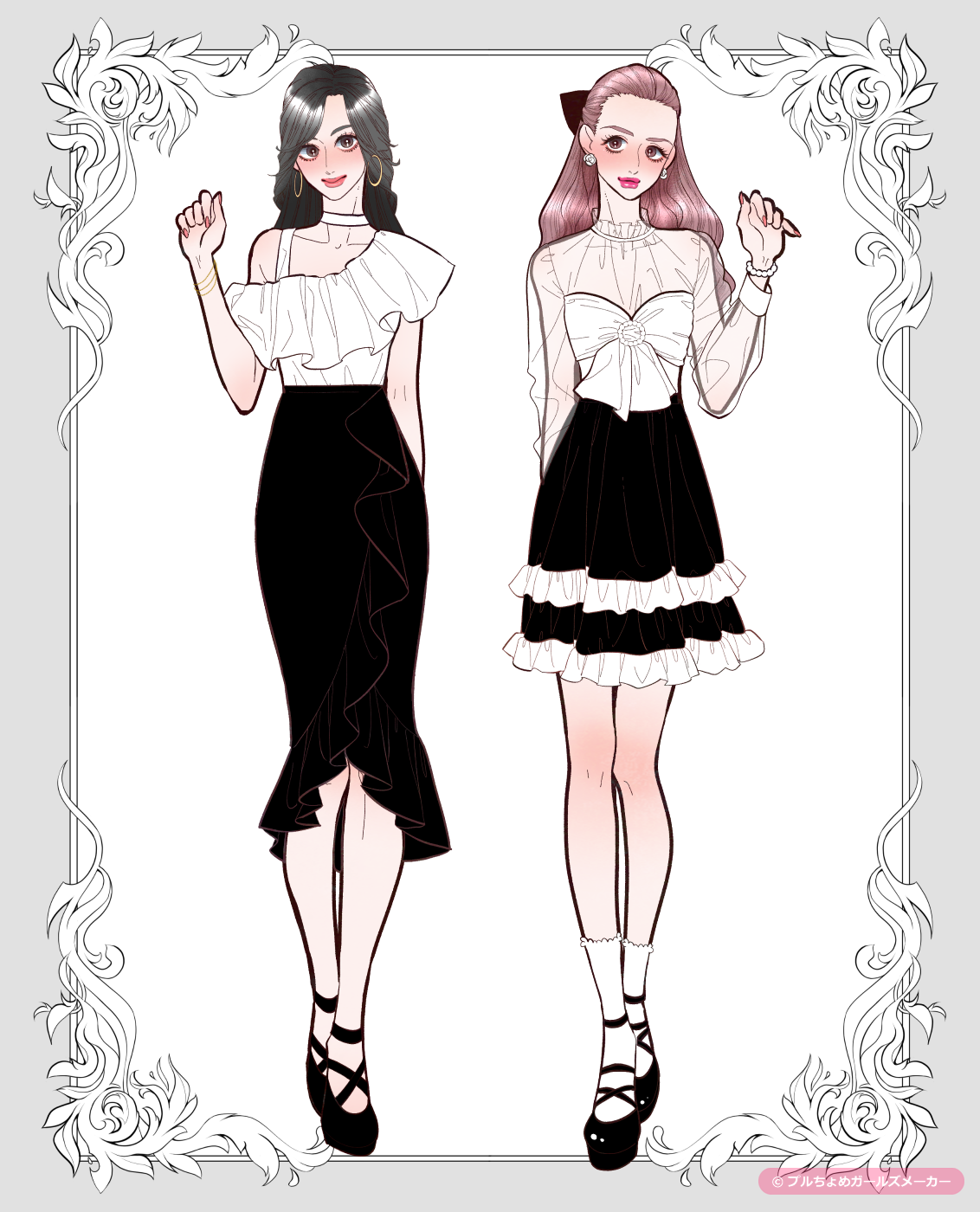 ガールズメーカーで作られた女の子3