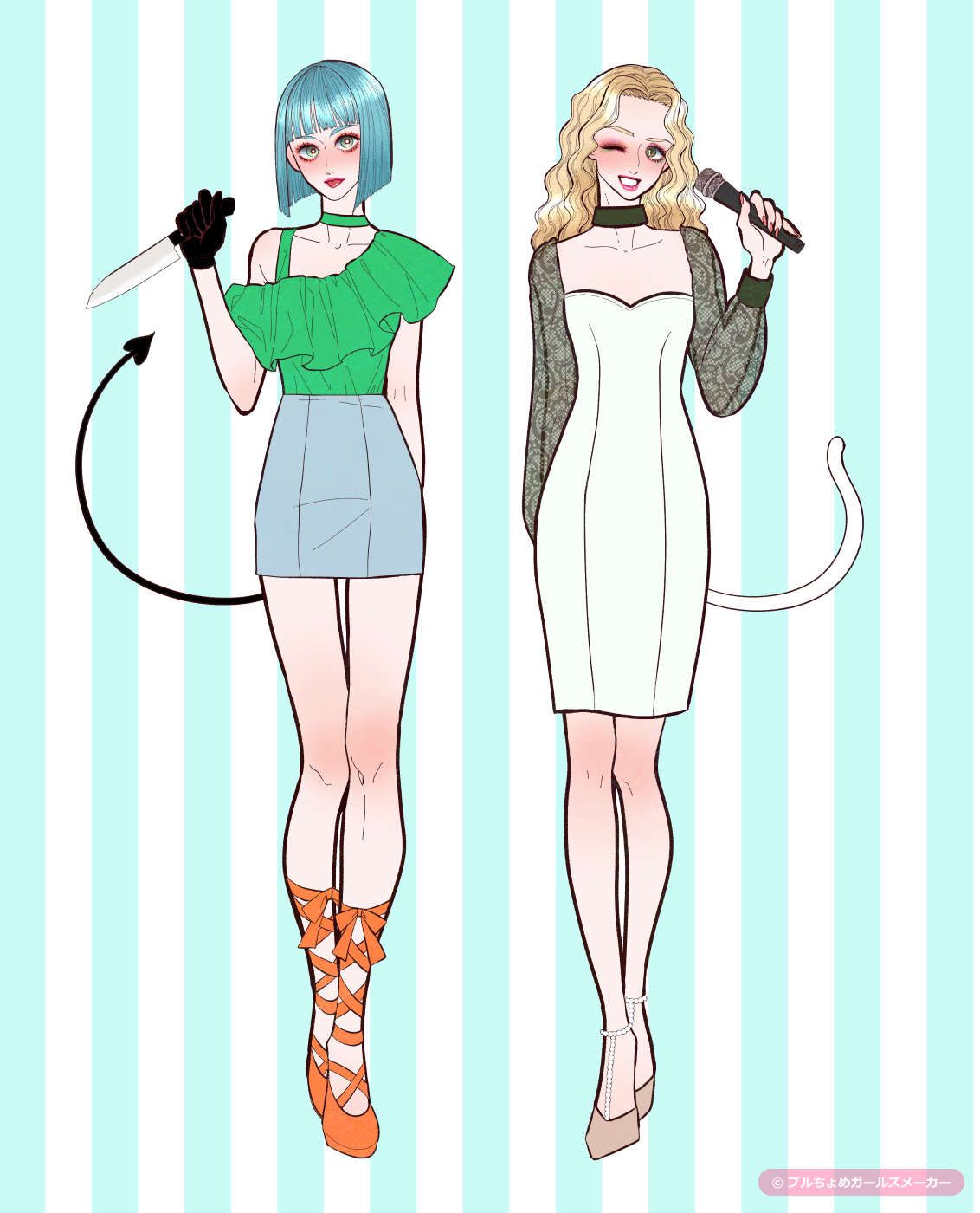 ガールズメーカーで作られた女の子3