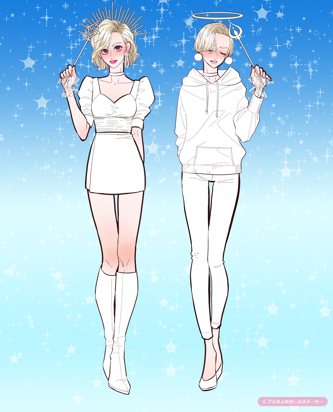 ガールズメーカーで作られた女の子2