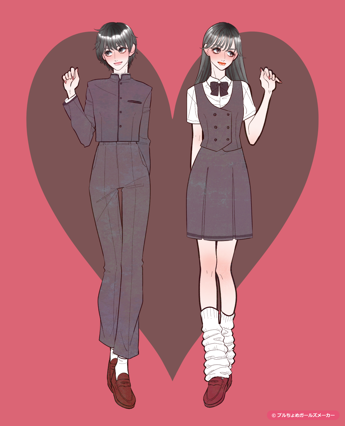 ガールズメーカーで作られた女の子3
