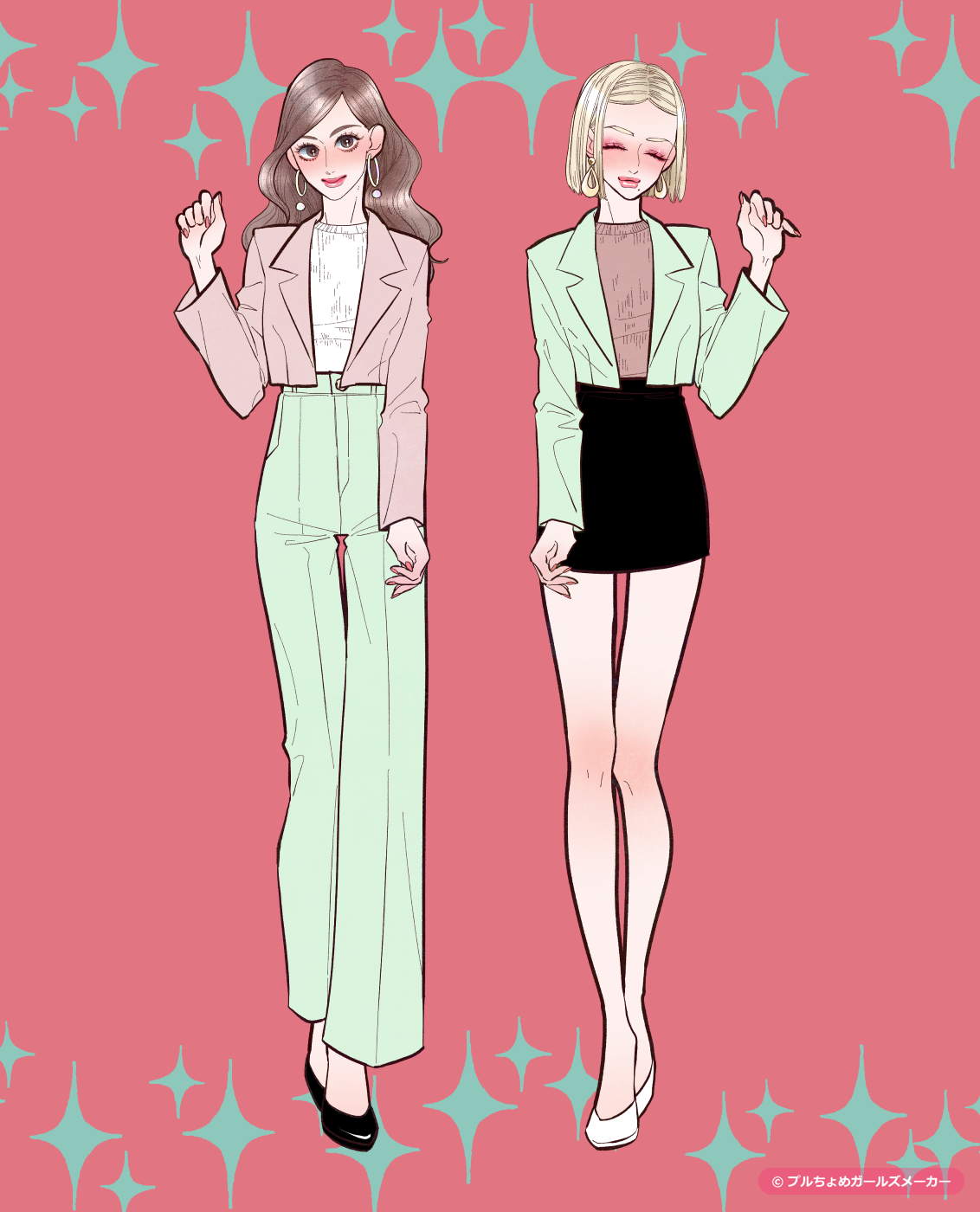 ガールズメーカーで作られた女の子6