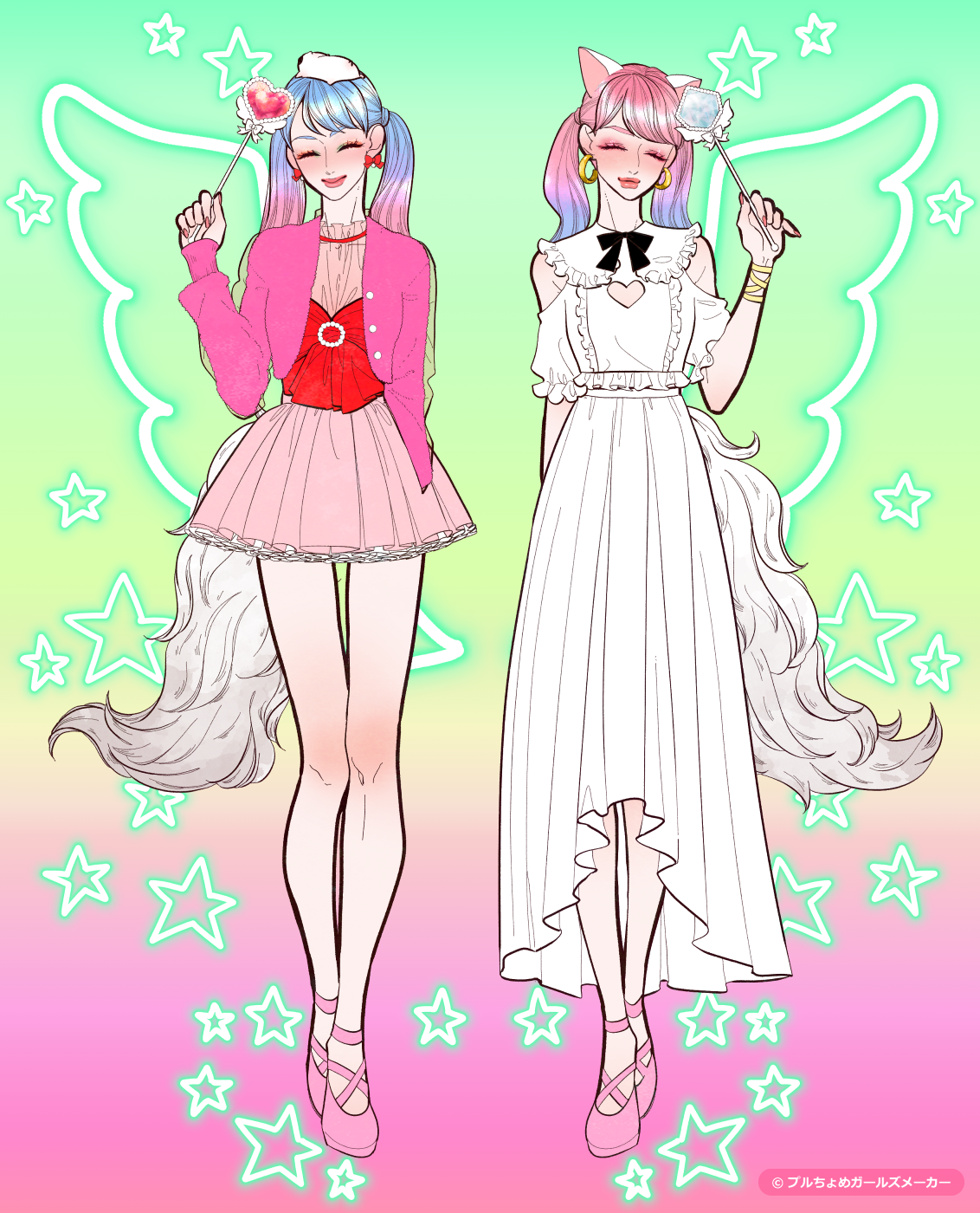 ガールズメーカーで作られた女の子1