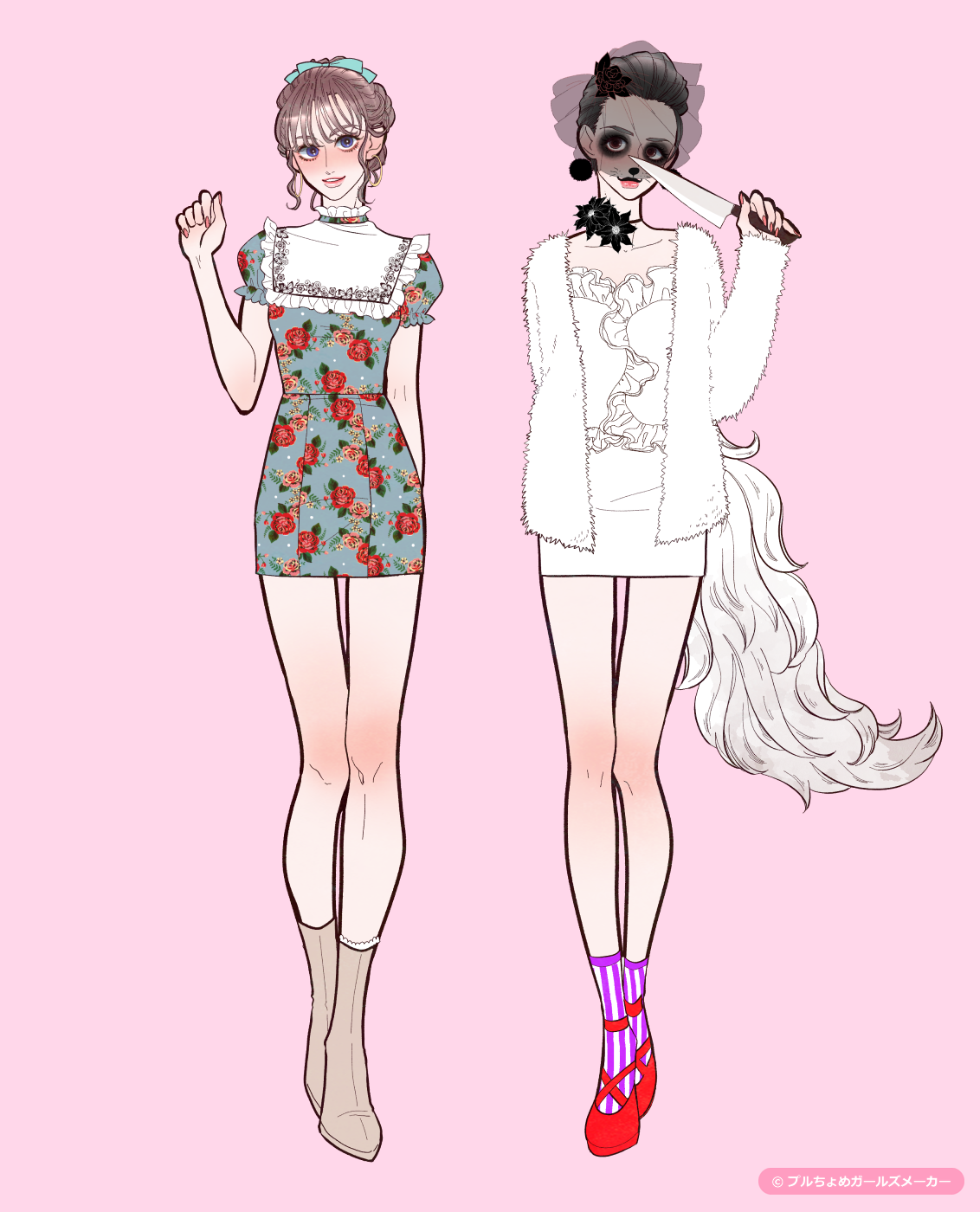 ガールズメーカーで作られた女の子6