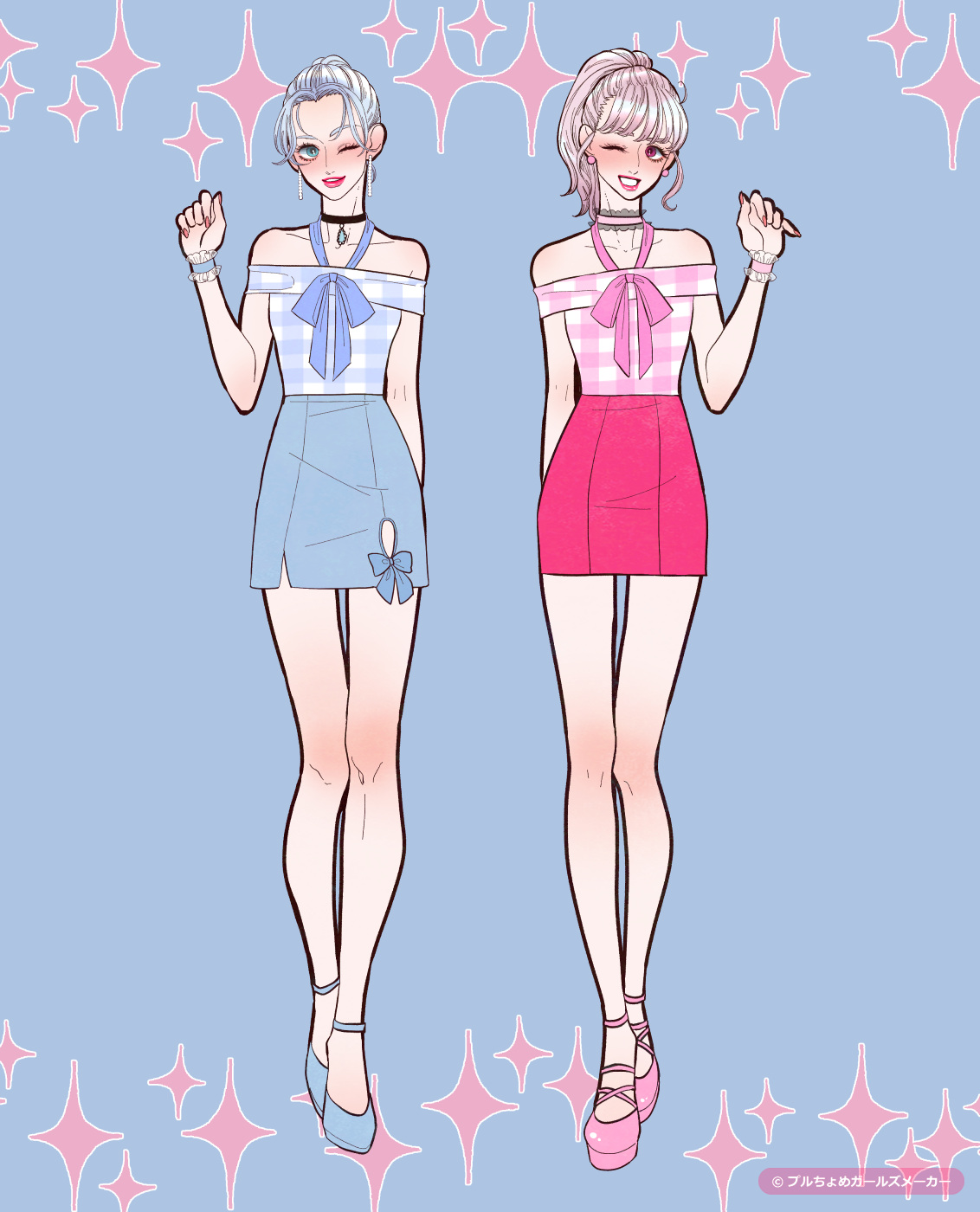 ガールズメーカーで作られた女の子2