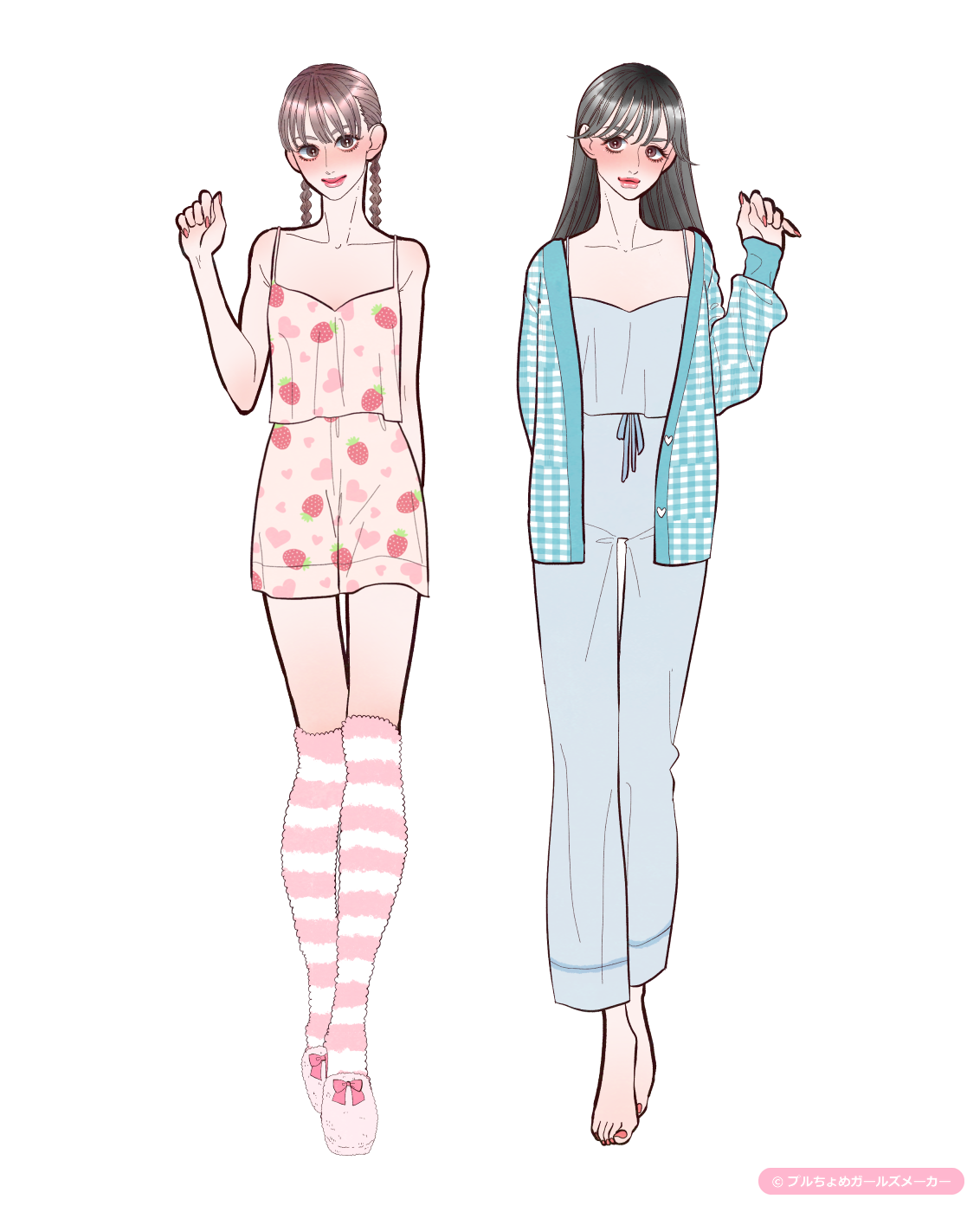 ガールズメーカーで作られた女の子1