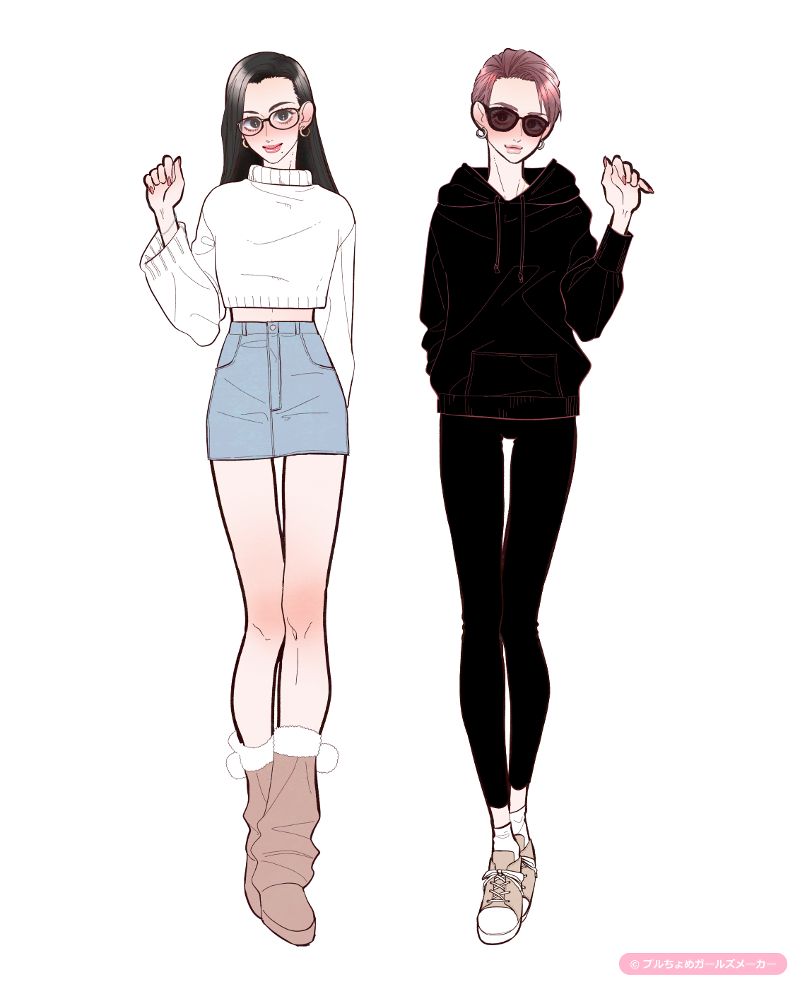 ガールズメーカーで作られた女の子21