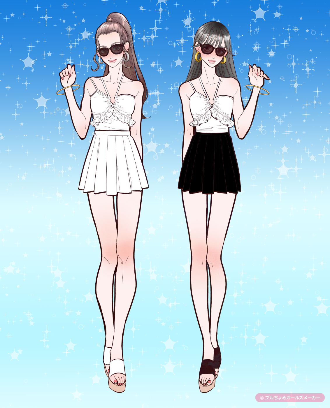 ガールズメーカーで作られた女の子5