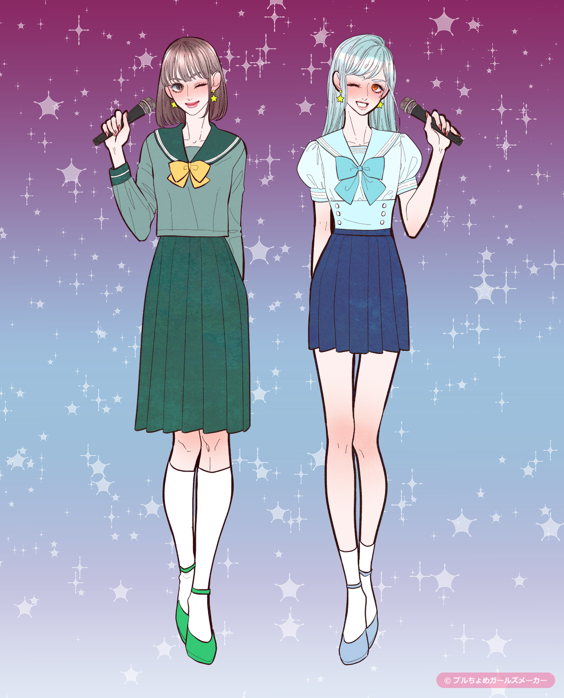 ガールズメーカーで作られた女の子2