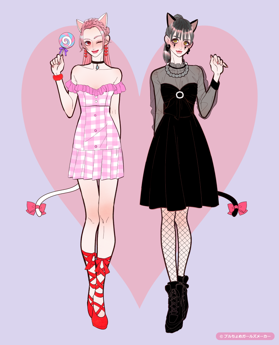 ガールズメーカーで作られた女の子3