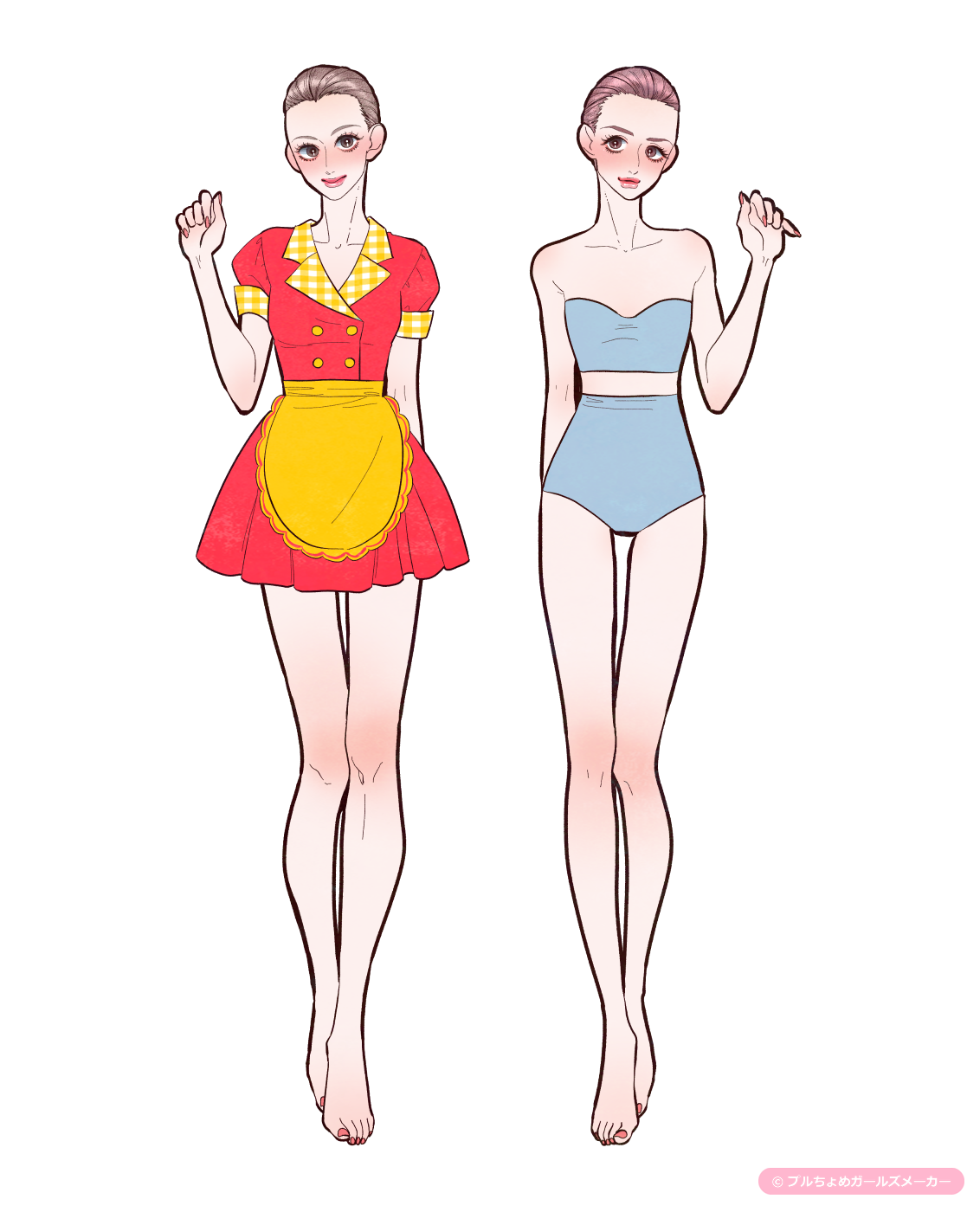 ガールズメーカーで作られた女の子6