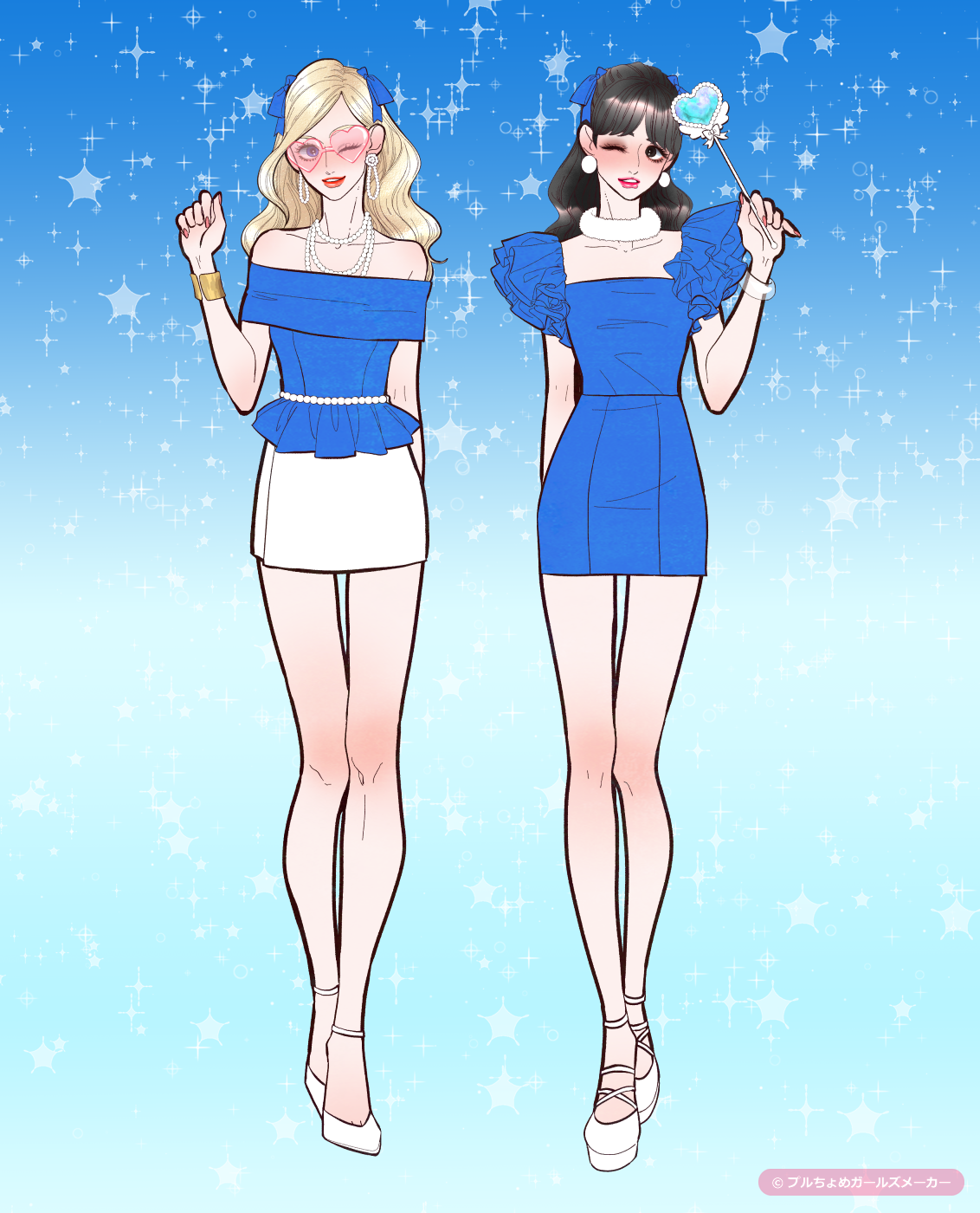 ガールズメーカーで作られた女の子3
