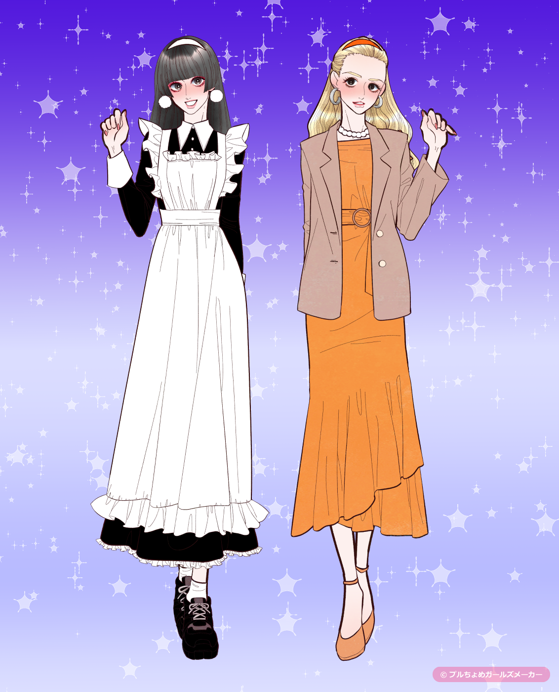 ガールズメーカーで作られた女の子21