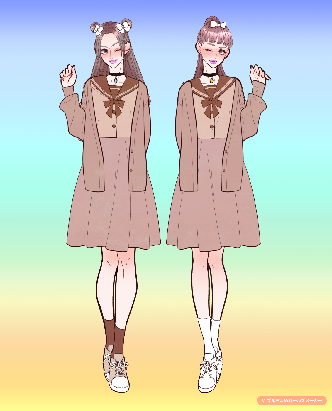 ガールズメーカーで作られた女の子2