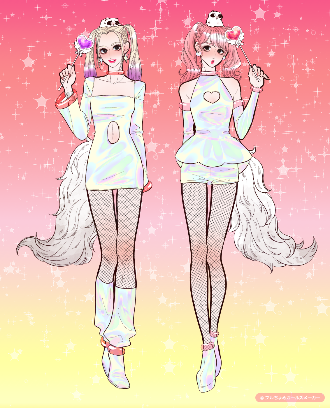 ガールズメーカーで作られた女の子1