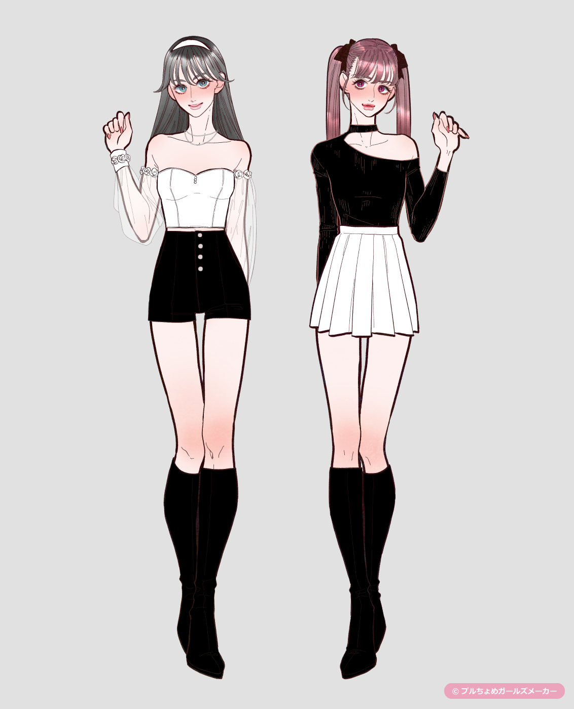 ガールズメーカーで作られた女の子4