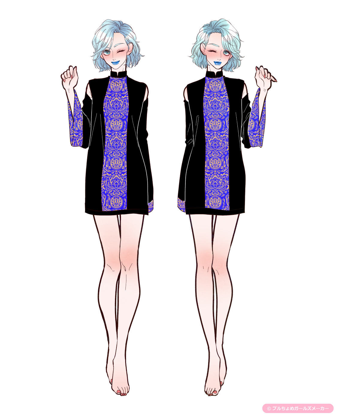 ガールズメーカーで作られた女の子17