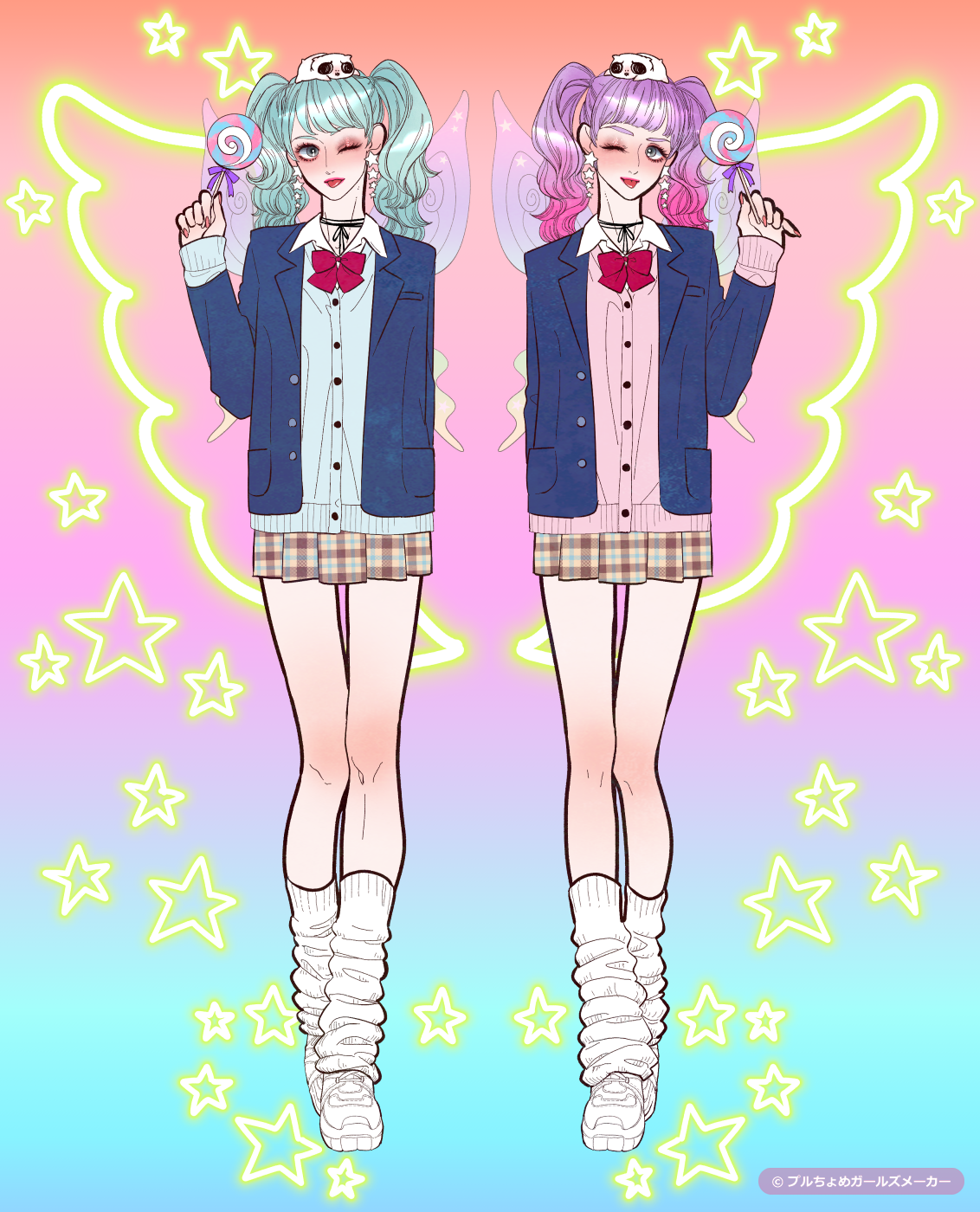 ガールズメーカーで作られた女の子2