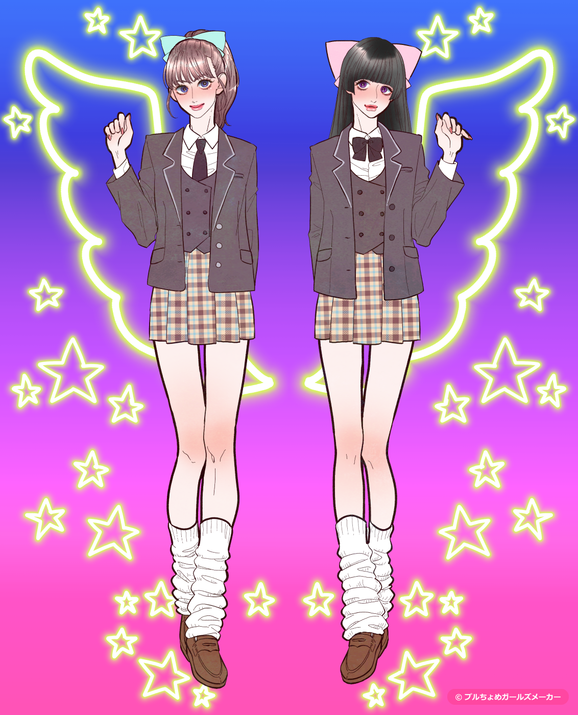 ガールズメーカーで作られた女の子1