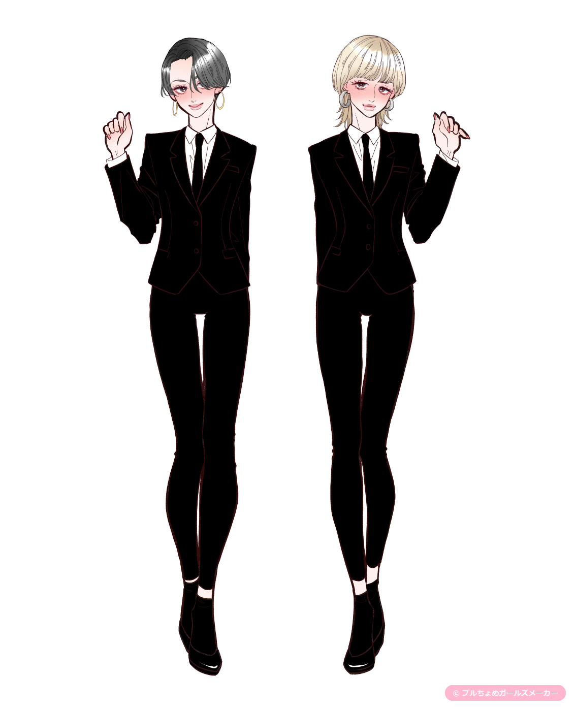 ガールズメーカーで作られた女の子4