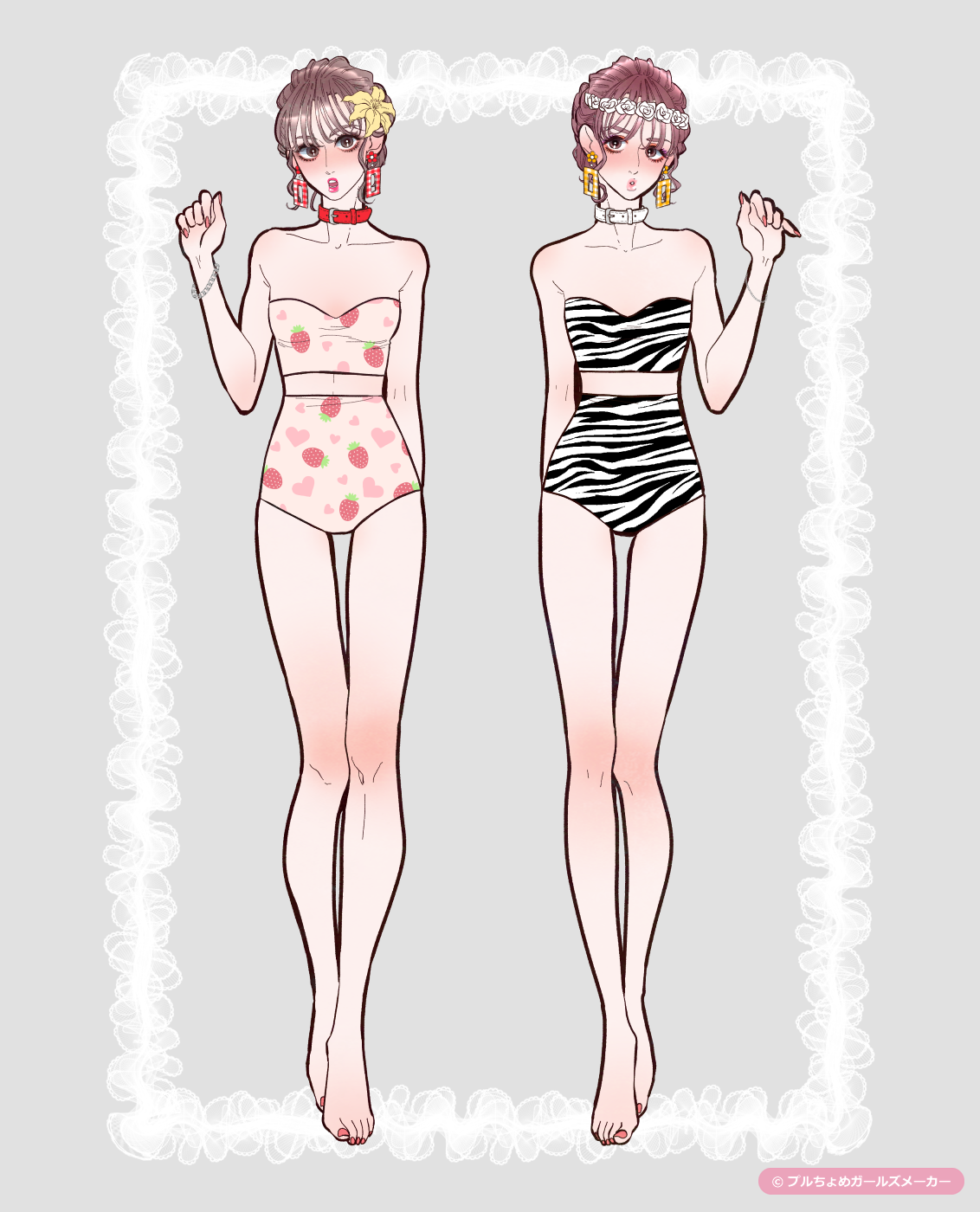 ガールズメーカーで作られた女の子2