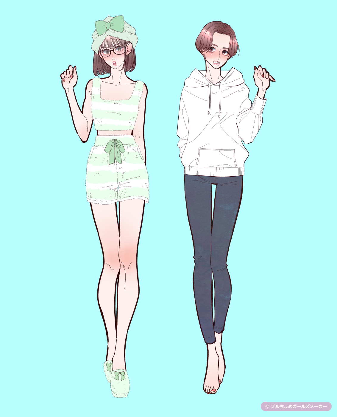 ガールズメーカーで作られた女の子5