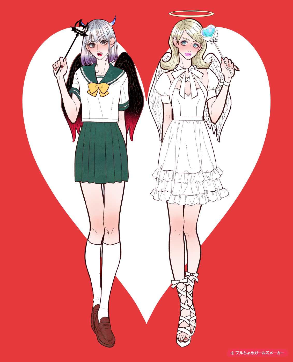 ガールズメーカーで作られた女の子6