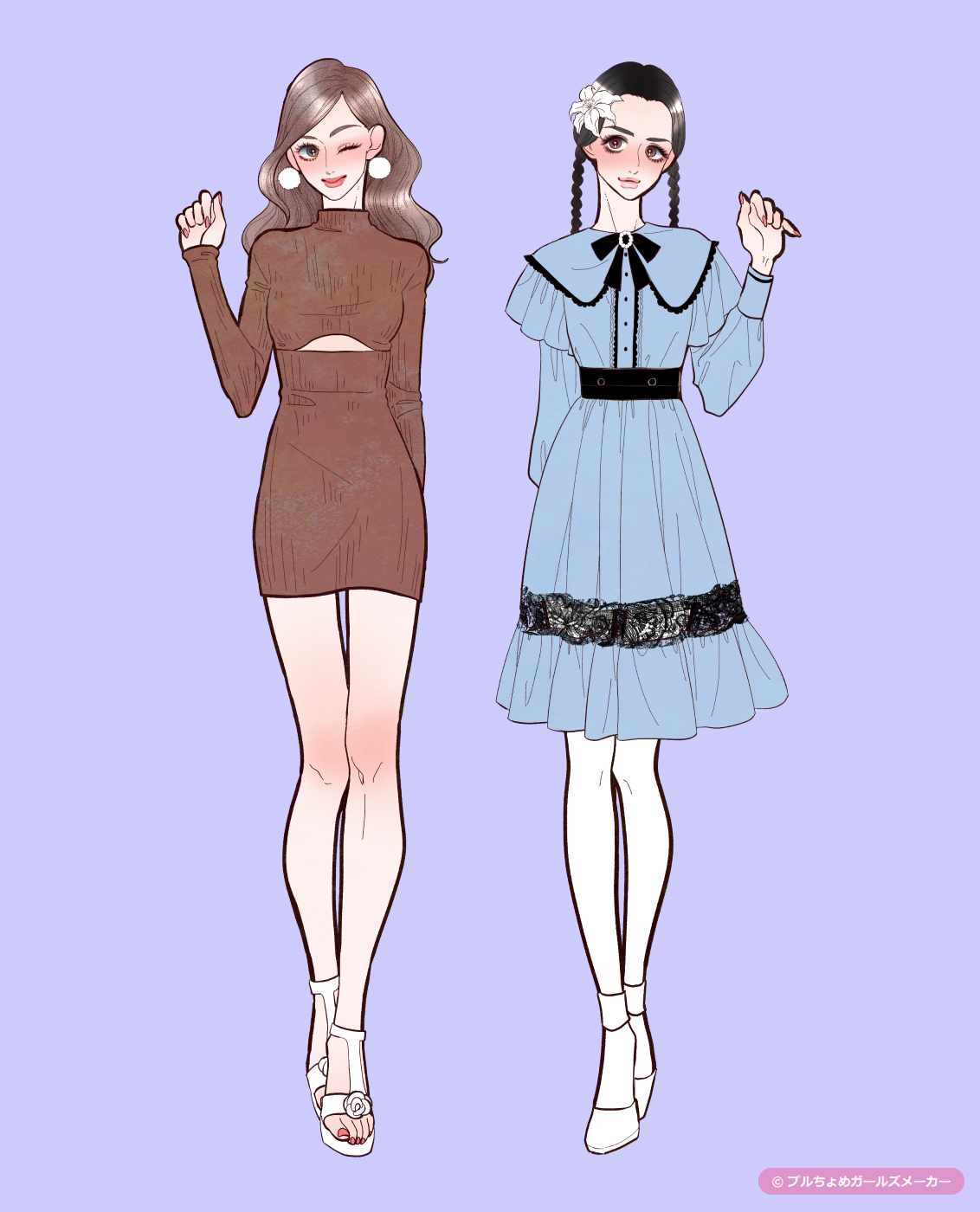 ガールズメーカーで作られた女の子6