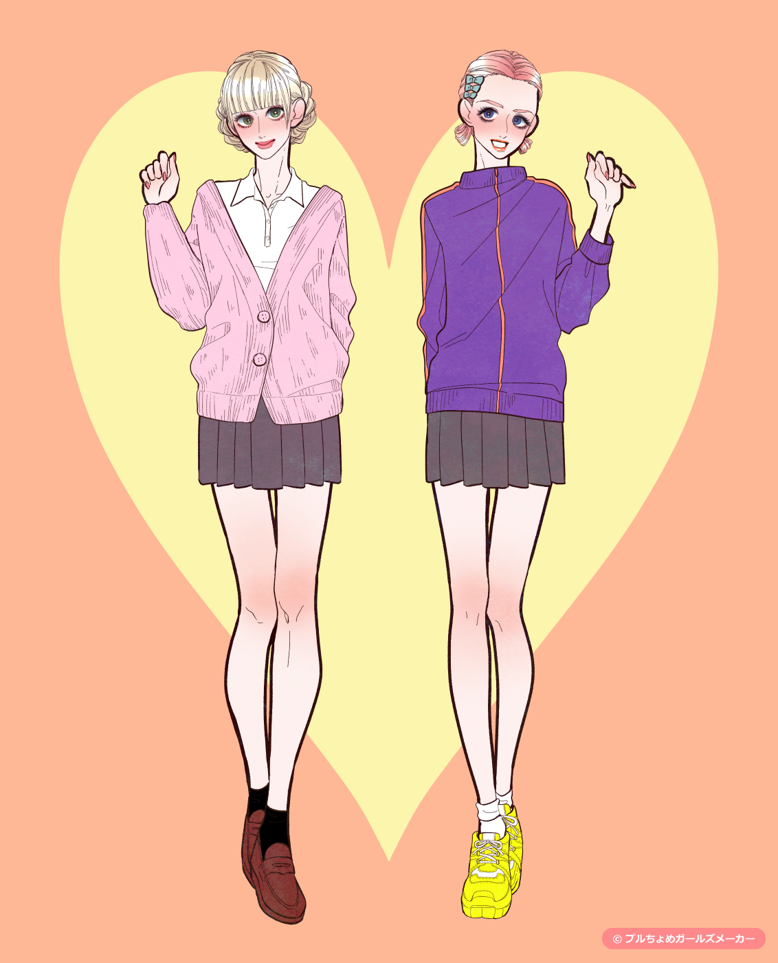 ガールズメーカーで作られた女の子2