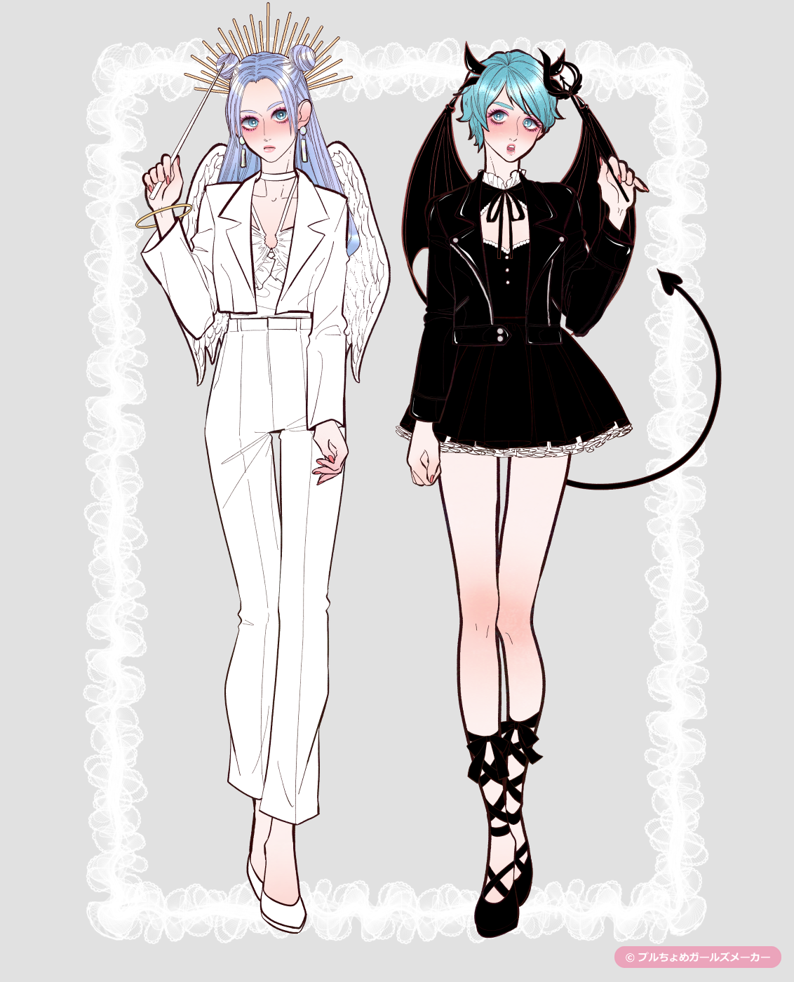 ガールズメーカーで作られた女の子3